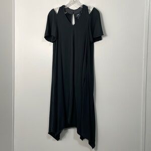 Maeve by Anthropologie Cupra Cold Shoulder Dress Size XSP